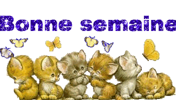 Bonne semaine � tous !!